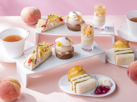 【平日限定】ストリングスアフタヌーンティー［ピーチ＆ティーセレクション］7/1~8/31