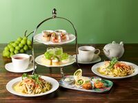 【9～10月】イブニングハイティー「シャインマスカット」（SIROCCO含む紅茶・コーヒー飲み放題＆フリーフロー）【120分制】
