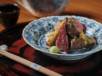 【ディナーコース　瑞 -ZUI- 9品】 ソムリエと唎酒師によるペアリング付き