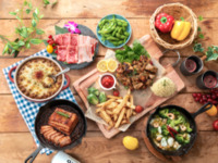(夏)【ハイシーズン】ゴールドスターBBQプラン（アルコール飲み放題）