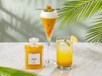 [Chinese Parfait Afternoon Tea Option Menu] + Yangzhi ganlu with ”MANGO WONDER”  Cocktail