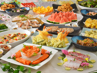 【6/13-14、7/18-20、8/15-16】【Web割小学生】「函館サーモン食べ放題！夏のおばんざいランチビュッフェ ～うな丼・揚げたて天婦羅・旬の和惣菜を愉しむ～」