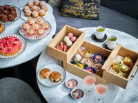 Japanese-style Peach Afternoon Tea