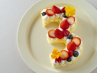 【NUMBER CAKE (1桁) 】直径約18cm 2~４名様用