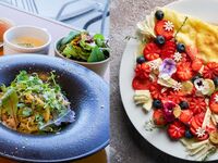 [For anniversaries and celebrations] BOTANICAL SPRING LUNCH SET (change dessert to crepes)
