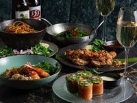 [Perfect for a casual Asian party] CASUAL PLAN (9 dishes) | Includes 2 hours of free-flowing drinks *For 3-25 people*