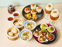 14時【厳選中国茶が飲めるカフェフリー付き】　夏のチャイニーズアフタヌーンティー