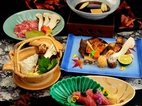 ♦ [Anniversary × Kaiseki Japanese Cuisine] Matsutake Kaiseki – October Only at Hie, includes an Anniversary Plate