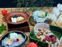 ♦【個室確約！！】個室プラン 名物のすっぽん鍋 　旬の食材を織り込んだ贅沢会席】　都