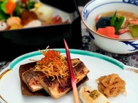 ♦【個室確約！！】長寿祝プラン お祝いメッセージプレート付き　旬の食材を織り込んだ彩り会席 堀川