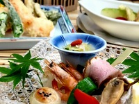 ♦【夜景×旬の食材を織り込んだ彩り会席】　堀川