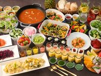 Barra de ensaladas de lujo (para niños de 6 a 11 años)
