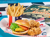 【事前決済】★土日祝★アメリカンポップランチ　お子様プレート〈3歳以下〉