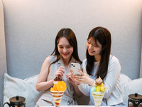 【大理石テーブル確約】推しと過ごすパフェ時間「ピーチ＆チーズ」(7/1～8/31)