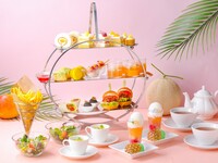 【2026年7月1日～8月31日】【150分制・窓側席確約・乾杯用モクテル付】アフタヌーンティーセット ～メロン・マンゴー・ピーチ～