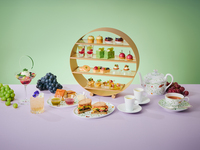 [Alcohol-free flow] Afternoon Tea “VOYAGE” La saison des raisins