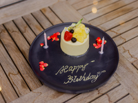 【ランチ】ドッグアニバーサリーケーキ