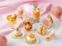 甘く薫る桃の魅力を味わい尽くす「ピーチ アフタヌーンティー」