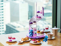 9th Anniversary [Weekdays - 20 people only / 24% off online] Conrad Summer Bear included "Purple Moment" Acai & Berry Afternoon Tea