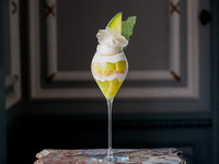 【Dessert Cafe】塩ミルクメロンパフェ【2026年7月1日～7月31日】