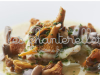Menu “chanterelles” (Chef’s choice course) ¥17,000 (plus service charge and tax)