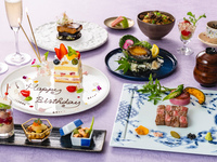 撫子 －なでしこ－ デコレーションケーキ付き！佐賀牛と鮑、フォアグラ 鉄板焼コース（8/1～）