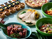 【14:15来店限定30％OFF☆乾杯ワンドリンク付】土日祝ハワイアンブッフェ（ランチ）