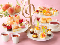 【WEB限定】🍑🥭ピーチ&マンゴーイヴニングハイティー*半円ソファー席確約
