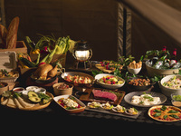 【一般 大人】GLAMPING STYLE TENT DINING