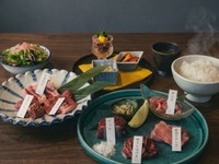 【平日7種 】7周年記念　7種部位の食べ比べラム焼肉御膳