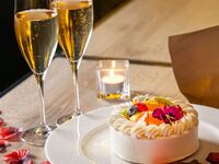 【Lunch】Anniversary Plan＋シャンパン1杯とソープフラワー