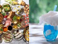 【雲カクテル付き】北海道フェア　～真夏のご褒美。涼やかなる北の美食紀行～　　　　　　　ローストビーフ&ドルチェ　ランチ　大人