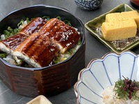 【夏季限定・週末の贅沢ランチ】鰻御膳　乾杯ドリンク・食後のカフェ付き　3,000円