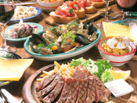 ◆6,500円（税込）【夏だ！肉だ！クラフトビールだ！夏を楽しむ夏季限定コース!!!!】