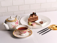 ★全額★大阪プレミアム商品券【平日限定】プレミアムケーキセット2名様利用(小菓子付)