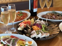 特別な日や歓送迎会にピッタリなコースです　（お飲み物は別です）