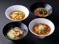 選べる麺と飯セット＆3種の杏仁豆腐 
