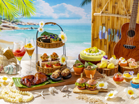 【Web booking / Special price】Weekday Hawaian Meat Afternoon Tea with  Sweets Buffet