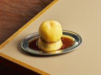 [Limited-time advance reservation] Dinner Course and Whole Peach Pudding