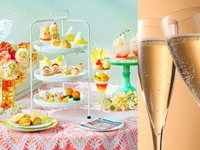 ☆学割／浴衣割10％オフ☆2時間カフェフリー【土日祝：乾杯酒付き】桃とメロンのバカンスアフタヌーンティー