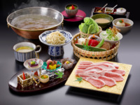 黄金しゃぶしゃぶコース（特選豚肉120g）