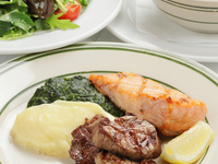【Lunch】ーPORK ＆ SEAFOOD COURSEー2種のメイン食べ比べ(※コースのみ)