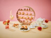 <With parfait> [Alcohol-free flow] Afternoon Tea “VOYAGE” La saison des pêches