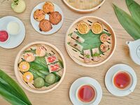 Discover Shanghai Beyond Borders Afternoon Tea with a  Glass of Sparkling Wine  Table Seating