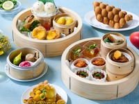 ◉ Weekday-Only Dim Sum Afternoon Tea ◉ Served with your choice of Mini Fried Rice or Dan Dan Noodles.