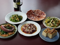 【Dinner】Prefix SHARE COURSE – 9 dishes <Dessert can be replaced with a message plate>