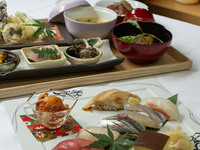 ☆鮨と天麩羅の贅沢御膳☆