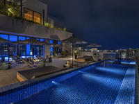 【BBQ Dinner】 Terrace BBQ set with pool & sauna access: 5-course meal and all-you-can-drink plan 【Limited to 1 group per day】