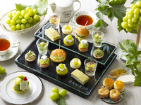[3-hour relaxed timeframe] 【Includes unlimited Shine Muscat grapes】 Shine Muscat Afternoon Tea ★ Available on the Sunday before a holiday (reservations at 17:30) [Limited to weekends when live jazz performances are held]