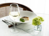 【Online Exclusive from 8/5 till 9/30】 Weekday 4-course Lunch + Wine Pairing